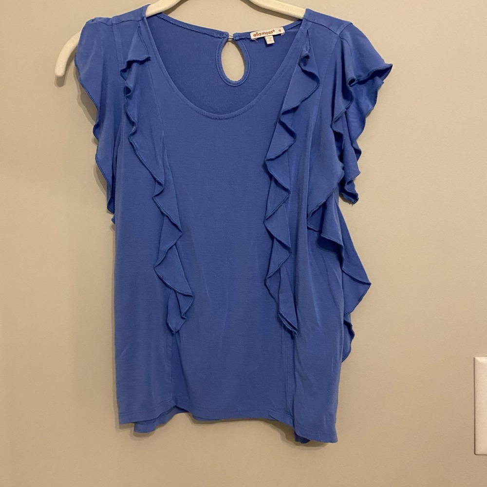 Blue ella moss shirt